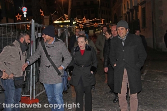 Giorgia Meloni a Viterbo per gli auguri di Natale di FdI