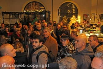 Giorgia Meloni a Viterbo per gli auguri di Natale di FdI