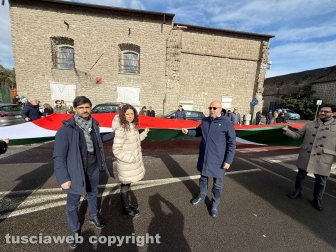 Viterbo - Giornata del ricordo 2026 - Daniele Sabatini, Antonella Sberna e Mauro Rotelli