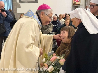 Viterbo - La Quercia - Giornata mondiale del malato - Festa della Madonna di Lourdes - Il vescovo Orazio Francesco Piazza
