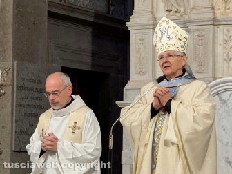 Viterbo - La Quercia - Giornata mondiale del malato - Festa della Madonna di Lourdes - Il vescovo Orazio Francesco Piazza