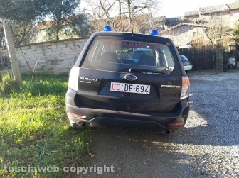 Ragazza trovata morta a Montefiascone - Carabinieri sul posto