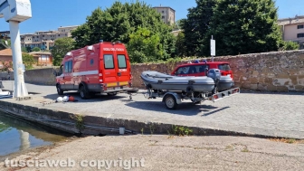 Capodimonte - Giovane morto nel lago - I vigili del fuoco