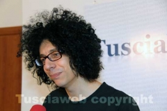 Allevi durante l\'intervista