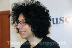 Allevi durante l\'intervista