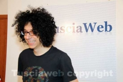 Allevi durante l\'intervista