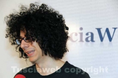 Allevi durante l\'intervista