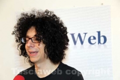 Allevi durante l\'intervista