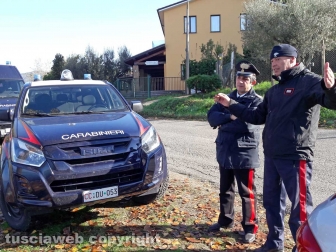 Montefiascone - Ragazzo scomparso - Le ricerche - I carabinieri