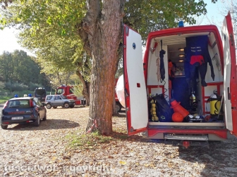 Montefiascone - Ragazzo scomparso - Le ricerche - I carabinieri e il nucleo sommozzatori dei vigili del fuoco