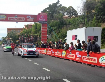 Giro d'Italia - Il traguardo volante a Vetralla