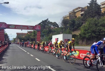 Giro d'Italia - Il traguardo volante a Vetralla