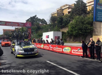 Giro d'Italia - Il traguardo volante a Vetralla