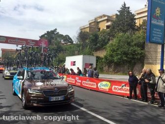 Giro d'Italia - Il traguardo volante a Vetralla