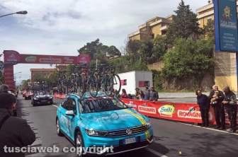 Giro d'Italia - Il traguardo volante a Vetralla