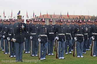 Giuramento 18° corso allievi marescialli