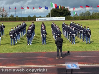 Viterbo - Giuramento del XXIV corso allievi marescialli “Fedeltà”