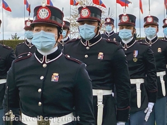 Viterbo - Giuramento del XXIV corso allievi marescialli “Fedeltà”