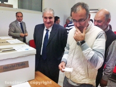 Pd - Giuseppe Fioroni vota