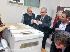 Pd - Giuseppe Fioroni vota