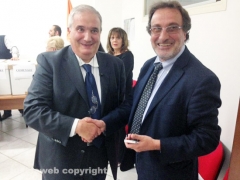 Giuseppe Fioroni con Sandro Mancinelli