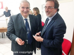 Giuseppe Fioroni con Sandro Mancinelli