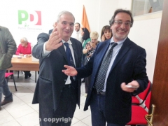 Giuseppe Fioroni con Sandro Mancinelli