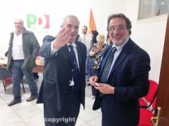Giuseppe Fioroni con Sandro Mancinelli