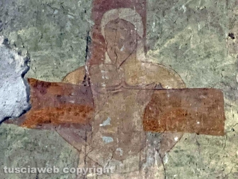 Gli affreschi della chiesa di Foro Cassio