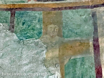 Gli affreschi della chiesa di Foro Cassio