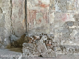 Gli affreschi della chiesa di Foro Cassio