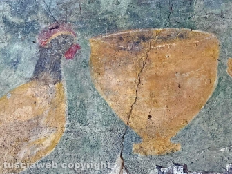 Gli affreschi della chiesa di Foro Cassio