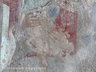 Gli affreschi della chiesa di Foro Cassio