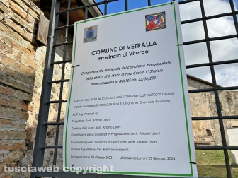 Gli affreschi della chiesa di Foro Cassio