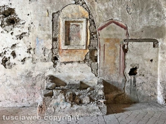 Gli affreschi della chiesa di Foro Cassio