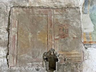 Gli affreschi della chiesa di Foro Cassio