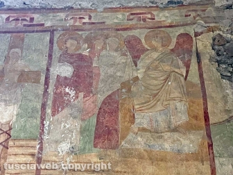 Gli affreschi della chiesa di Foro Cassio