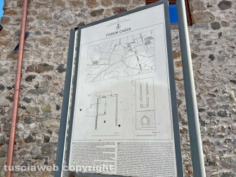 Gli affreschi della chiesa di Foro Cassio
