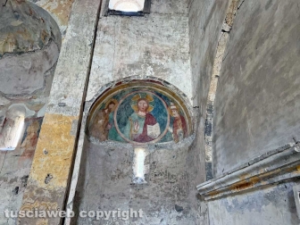Gli affreschi della chiesa di Foro Cassio