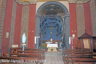 Gli affreschi della chiesa di San Lazzaro