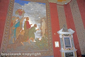 Gli affreschi della chiesa di San Lazzaro