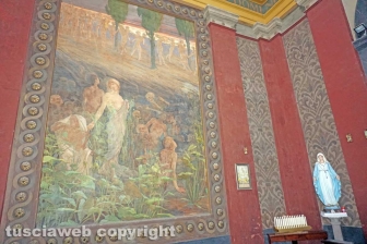 Gli affreschi della chiesa di San Lazzaro