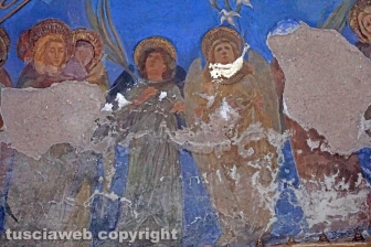 Gli affreschi della chiesa di San Lazzaro