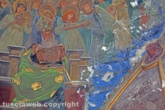 Gli affreschi della chiesa di San Lazzaro