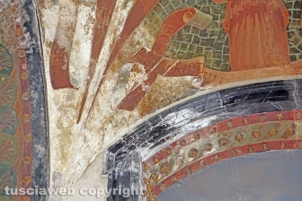 Gli affreschi della chiesa di San Lazzaro
