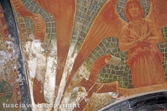 Gli affreschi della chiesa di San Lazzaro