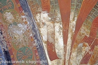 Gli affreschi della chiesa di San Lazzaro
