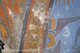 Gli affreschi della chiesa di San Lazzaro