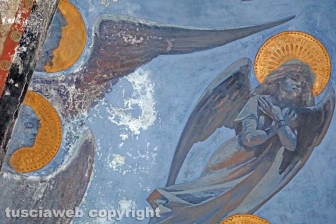 Gli affreschi della chiesa di San Lazzaro