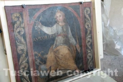 Gli affreschi di Palazzo Spreca tornano a Viterbo